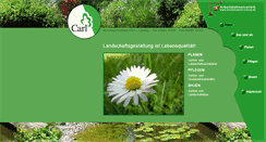 Desktop Screenshot of gartengestaltung-coburg.de